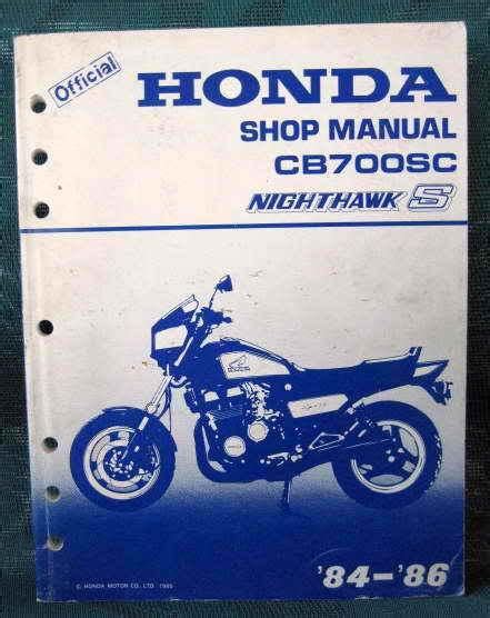 1982 honda nighthawk 650 repair manual. - Le guide terre vivante de la cuisine saine.