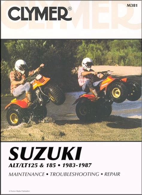1983 1985 suzuki alt125 lt125 alt185 lt185 atv repair manual. - Final fantasy 13 lightning returns guide.