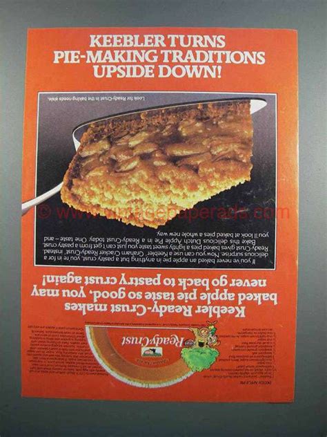 1983 Keebler Pie Crust & Knox Gelatina Annuncio • EUR 19,40