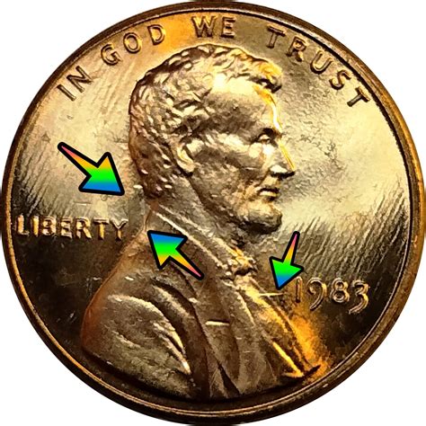 1983-D Penny with mint mark error Discussion in ' Error Coins ' started by lizruyle, Oct 8, 2013 . lizruyle New Member Hi, I don't know a whole lot about error coins, but I came across this penny that looks like the D was punched over another larger D.. 