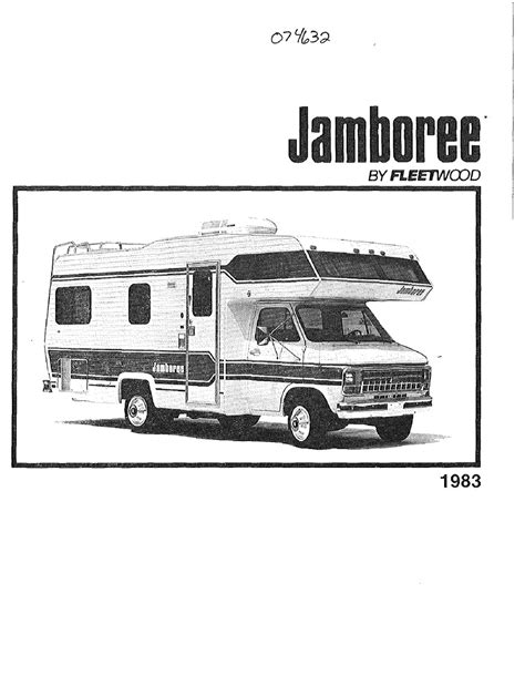 1983 jamboree by fleetwood model e350 owners manual. - Cunninghams lehrbuch der anatomie oxford medizinische publikationen.