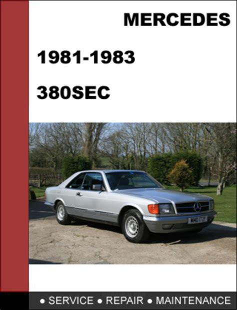 1983 mercedes 380sec service repair manual 83. - Proeve der drukkerye van h. scheurleer..
