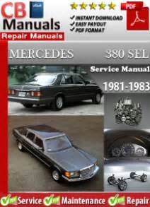 1983 mercedes 380sel service repair manual 83. - Stihl re 106 power washer manuals.