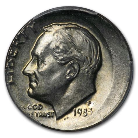 1983 P Roosevelt Dime US 10 Cent U.S American Nice 10c NICE