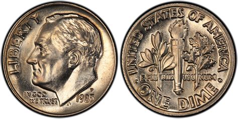 The 1983 No S Proof Roosevelt Dime is the third and last No Proof S coin struck in the Proof Roosevelt Dime series. Most coins exist with Deep cameo surfaces since most Proof Dimes from the 1980s also had proof Deep Cameo surfaces. The other two Proof No S Dimes are the 1968 and 1970 No S Dimes. The 1968 Proof No S is the scarcest from all .... 