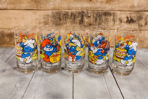 Check out our glass smurf glasses selection for the very best in unique or custom, handmade pieces from our tumblers & water glasses shops.. 
