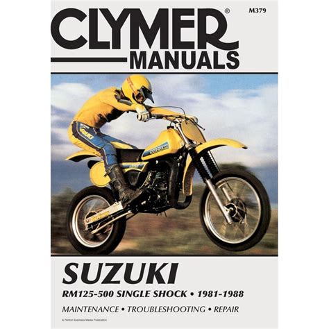 1983 suzuki rm125 owners manual worn faded. - Bs 6 hp quantum xe manual.