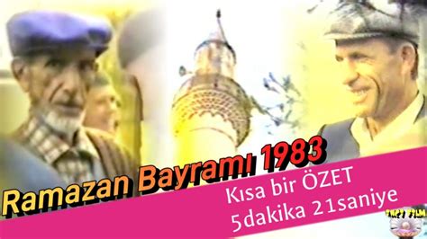 1983 takvimi ramazan bayramı