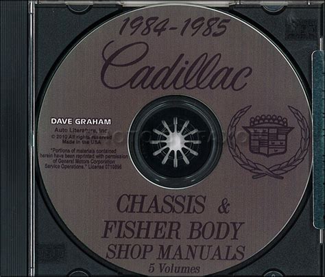 1984 1985 cadillac repair shop manual and body manual on cd rom. - Acerca de la felicidad y la muerte.