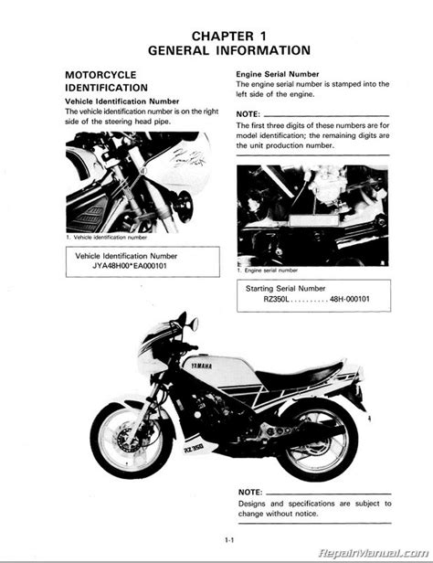 1984 1985 yamaha rz350 2 stroke motorcycle repair manual. - Diccionario de hombres de la revolución en chihuahua.