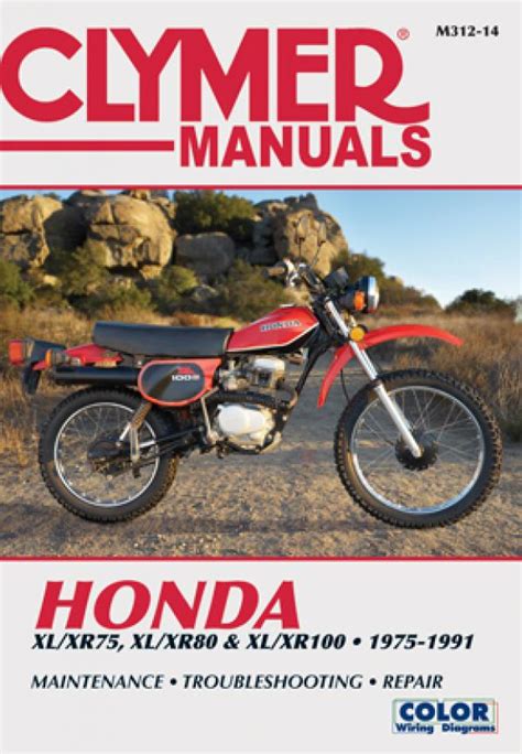 1984 honda xr80 shop manual manual. - Owners manual for 71 honda sl350.