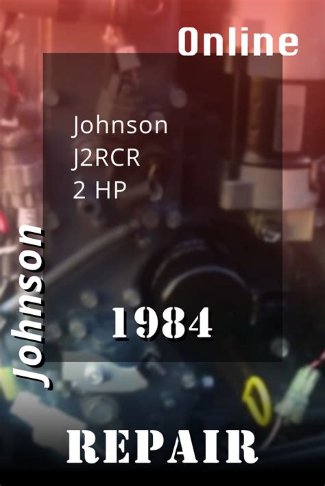 1984 johnson model j2rcr service manual. - Generac 60 kw diagnostic repair manual.