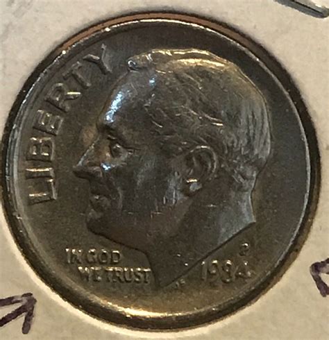 1984 p dime errors. Oldhoopster Member of the ANA since 1982. Very worn reverse die that should have been retired a hundred thousand coins sooner. One of the better ones I've seen. HOWEVER, it really doesn't add anything to the value. You have a 1984P dime worth 10 cents. [Even knowing that it isn't worth anything, I would save it if I got it in change. 