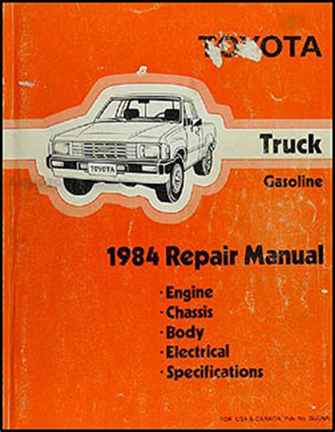 1984 toyota pickup factory service manual. - Islam und seine bedeutung für die weltpolitik.