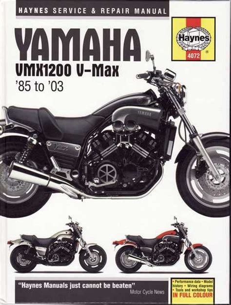 1985 2000 yamaha vmx12 vmax motorcycle workshop repair service manual. - Solution de détection des arbres de van manuel.
