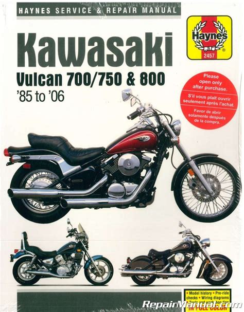 1985 2004 kawasaki vulcan 750 vn750 repair service manual motorcycle download. - Manual de servicio del compresor de aire denyo.