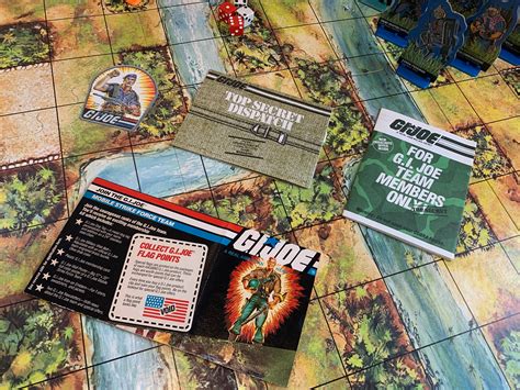 1985 GI Joe Commando Attack Board Game Complete in Box With Etsy