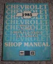 1985 chevy el camino service manual. - Dynamique urbaine d'une société en grappe.