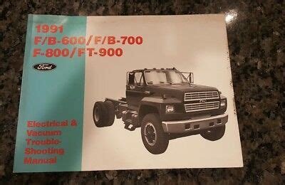 1985 ford f700 dump truck service manual. - Traité des lignes du second ordre.
