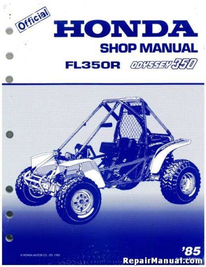 1985 honda odyssey fl350r manuale di servizio. - Owners manual for stihl fs 65 ave.