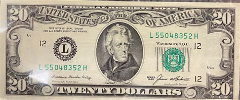 1985 Higher Grade Twenty Dollar Bills Vintage Green seal notes united states banknote currency (1.6k) $ 45.50. FREE shipping Add to Favorites ...