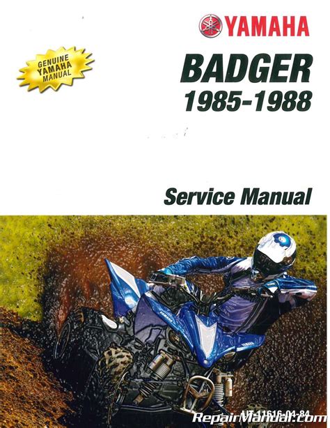Read 1985 Yamaha Moto 4 Repair Manual 