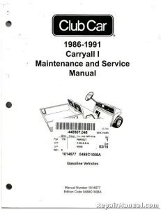 1986 1991 club car carryall i benzin fahrzeug reparaturanleitung. - Lloyds miu handbook of maritime security by rupert herbert burns.