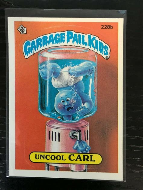 1986 Garbage Pail Kid Cards Prices