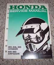 1986 honda xr80r xr100r service manual. - The lone star hiking trail the official guide to the.