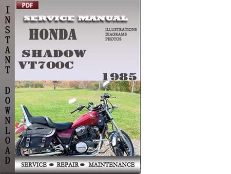 Read Online 1986 Honda Shadow Vt700C Owners Manual 