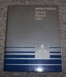 Read Online 1986 Montero Manual Guide 