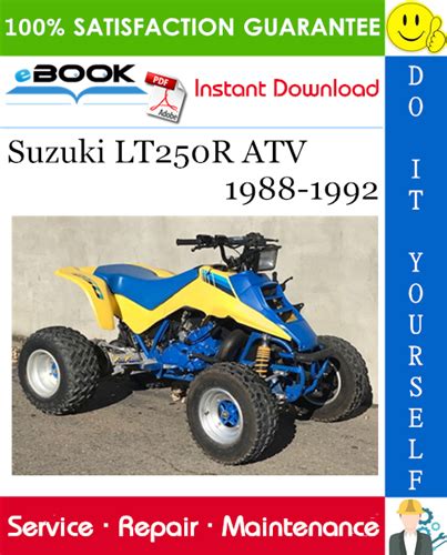 1987 1992 atv suzuki lt250r service manual. - Drivers ed final exam study guide.