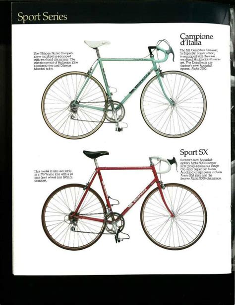 1987 Bianchi Catalog