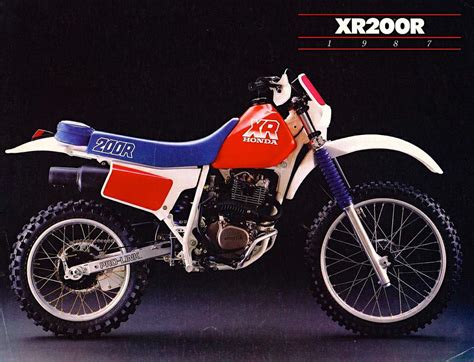 1987 honda xr200 owners manual xr 200 r. - Mineral collecting field trips a how to guide.