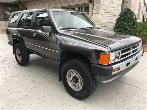 This pristine, low-mileage 1987 Toyota 4Runner is offered by a dealership in Scottsdale, Arizona with an asking price just shy of $44,000; more than you'd expect to pay for a well-equipped 2020 4Runner. I told you these things are skyrocketing in value. Find a Toyota 4Runner for sale. Chris O'Neill.