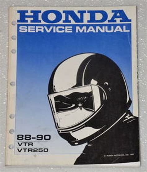1988 1989 honda vtr250 workshop repair manual. - Ausgewählte aufsätze über fragen der gestalt des buches und der typographie.