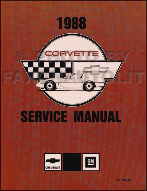 1988 corvette repair shop manual reprint. - Nissan factory manual 86 pick up.