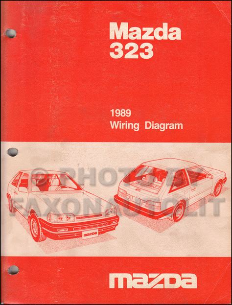 1988 mazda 323 hatchback and sedan wiring diagram manual original. - Misantropus audax, das ist, der alles anbellende menschen-hund.