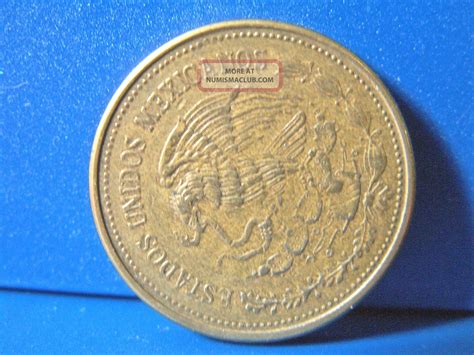 MEXICO $100 PESO "Carranza" vintage Mexican 100 Pesos coin (1984-1992 type) 1985. C $134.80. Top Rated Seller. or Best Offer. ligal9680 (343) 100%. from United States. Mexico 2006 $100 Pesos Jalisco Silver Center Mexican Coin. C $137.53. Top Rated Seller.