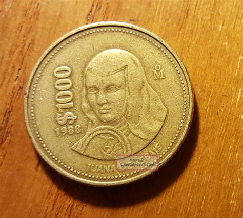 1988 mexican 1000 peso coin. How much is a 500 Madero coin worth? The 1988 500 Madero coin is selling for about $2 for uncirculated coins. Circulated pieces on the other hand are only worth face value. Is the 500 peso coin still in circulation? 500 peso coins Dating back to the late 1980s are no longer in circulation, as Mexico no longer … 