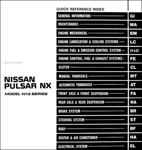 1988 nissan pulsar nx officina riparazioni manuale set manuale di servizio e il manuale degli schemi elettrici. - Solutions manual soil mechanics budhu 2nd edition.
