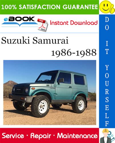 1988 suzuki samurai service repair manual download. - Ford transit connect repair service manual.