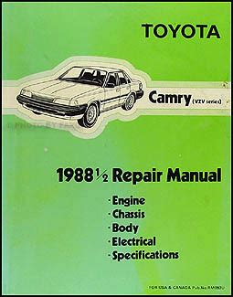 1988 toyota camry repair manual free. - Gran teatro de un pequeño mundo.