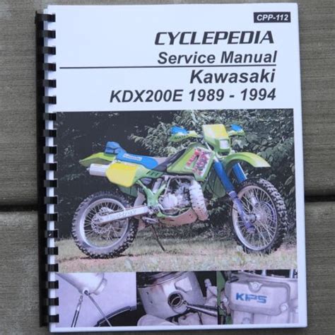 1989 1994 kaw kdx200 master service repair manual. - Total gym 1000 manuale di allenamento.