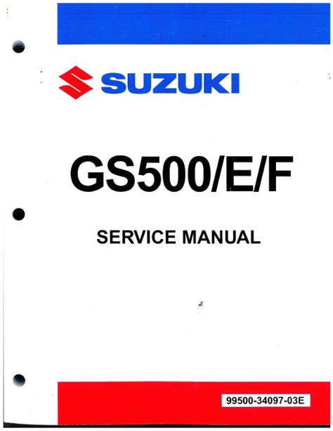 1989 2009 suzuki gs500 service manual repair manuals and owner s manual ultimate set. - Notaio sullo stato del new jersey.