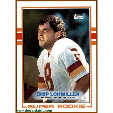 1989 TOPPS CHIP LOHMILLER ROOKIE #251 NRMT-MT RC eBay