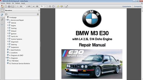 1989 bmw 3 series e30 workshop service manual. - La prise de cordres et de sebille.