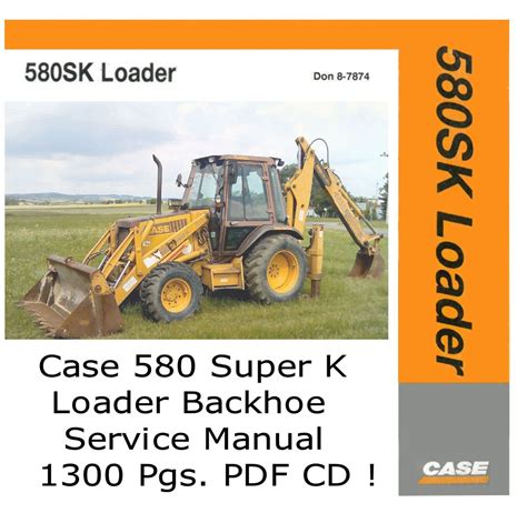 1989 case 580k construction king backhoe manual. - Detroit diesel epa07 epa10 dd13 dd15 engine complete workshop service repair manual.