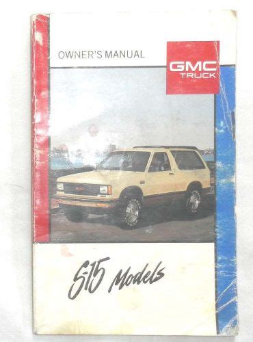 1989 gmc s15 jimmy owners manual. - Mercedes benz 1998 slk 230 owners manual.