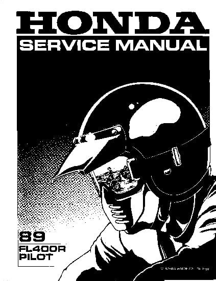 1989 honda pilot fl400r workshop repair manual download. - Vintage jesus study guide timeless answers to timely questions re.
